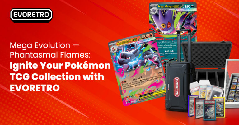 Mega Evolution — Phantasmal Flames: Ignite Your Pokémon TCG Collection with EVORETRO